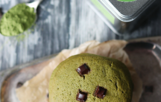 matcha chocolate chip cookies